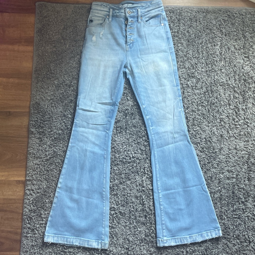 KanCan Light Blue Wide Leg Jeans